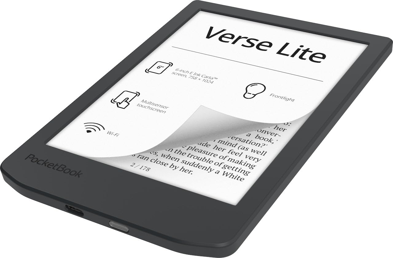 電子書籍リーダー本体 PocketBook Verse E-Reader Pocketbook Verse e-Reader Review - Good e-Reader