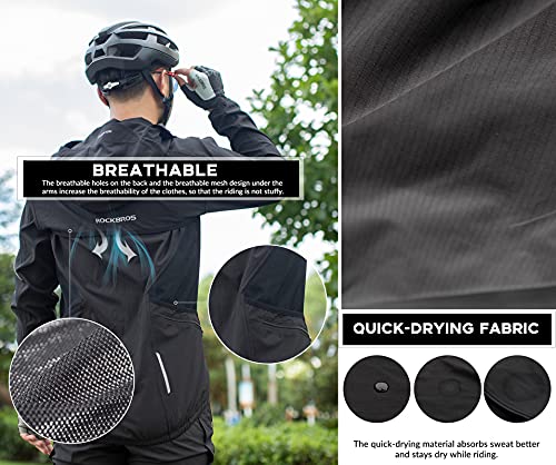 Veste de cyclisme contre le vent changeant veste légère et 3en1 - 3