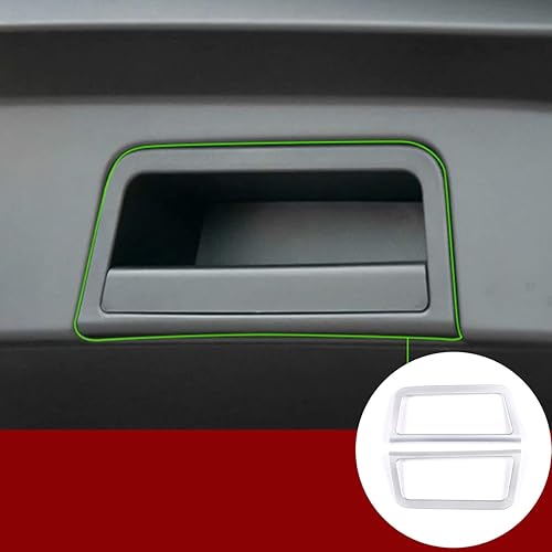 YIWANG ABS cromo coche interior puerta interruptor marco manija cubierta 2 unids para Land Rover Range Rover Evoque 2019 2020 accesorios de coche