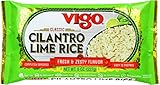 Vigo Authentic Cilantro Lime Rice, Fresh & Zesty Low Fat, 8oz (Pack of 12)
