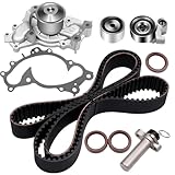 ECCPP Timing Belt Water Pump Kit Fits for 1994-2004 Toyota Camry Avalon Sienna Solara Lexus ES300 RX300 3.0L V6 DOHC 24V Engine 1MZFE