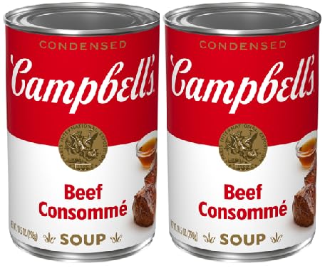 Beef Consomme Soup (2 Cans, 10.5 oz. Each)