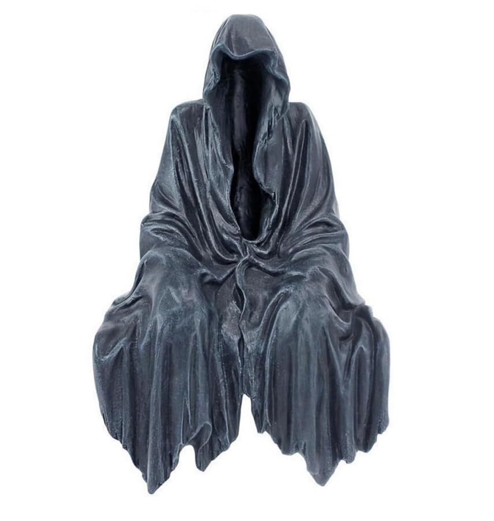 Archevêque en robe noire statuette décoration salon et bureau tendance