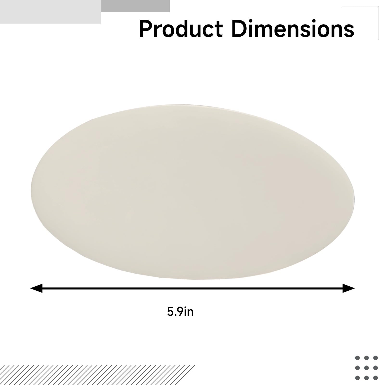 Papier filtre qualitatif, lot de 2, disques en cellulose de 15 cm, vitesse de filtration moyenne, filtration rapide