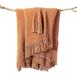 Lifeinfallthrowblanketforcouchsoftbohobedthrowblanketscozyburntorangechenilleknittedthrowsmallautumnlightweightblanketthrowforfallwomanchairsofahomedecorrust5060 Urban Country Home Decor Lifein fall throw blanket for couch soft boho bed throw blanketscozy burnt orange chenille knitted throwsmall autumn lightweight blanketthrow for fallwomanchairsofahome decorrust50 60 urban country home decor