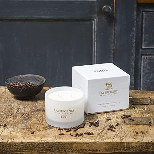 Cedar Cloves & Ambergris Oriental Scented Candle Two-Wick Candle 190g