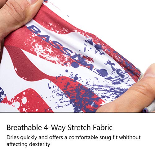 Image of Bassdash ALTIMATE Sun Protection Fingerless Hunting Fishing Gloves UPF 50+ Men's Women's UV Gloves for Kayaking Paddling Hiking Cycling Driving Shooting Training