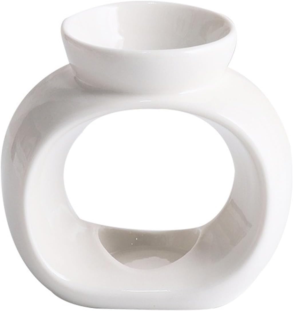 Ceramic Tea Light Holder, Oil Burner, Essential Oil, Smoker Oven, Aroma