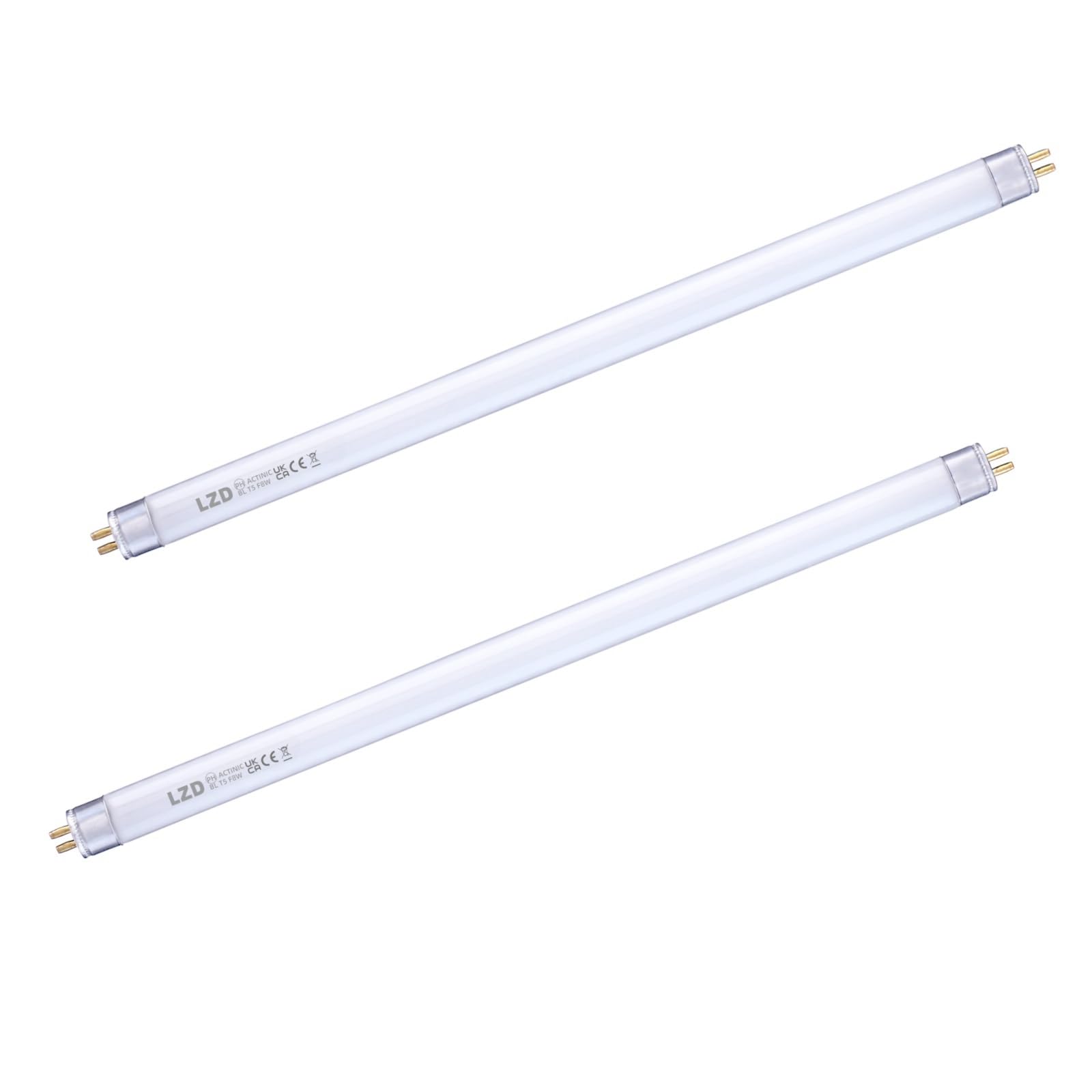LZD 2 Pack T5 F8W Replacement Tube for Mosquito Lamp, UV Bulb 30 cm for 16 W Electric Fly Killer Lamp-image-28