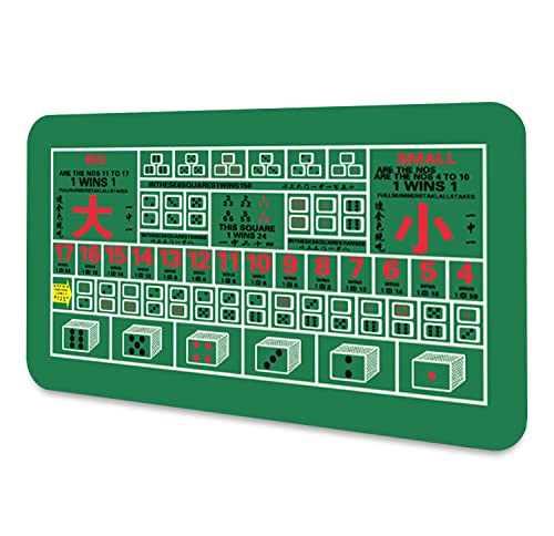 Cifupy Poker Mat - 71X35In/47X24/94X47 In Poker Top Mat, Portable Rubber Foam Poker Table Top, Players Game Layout Mat With Carrying Bag Foam Poker Table Top For Poker Games,Casino,Blackjack #TOP8