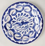 Anfora Puebla Blue Bread & Butter Plate