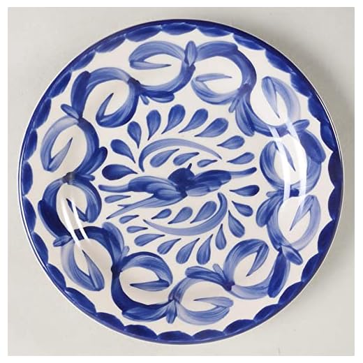 Anfora Puebla Blue Bread & Butter Plate