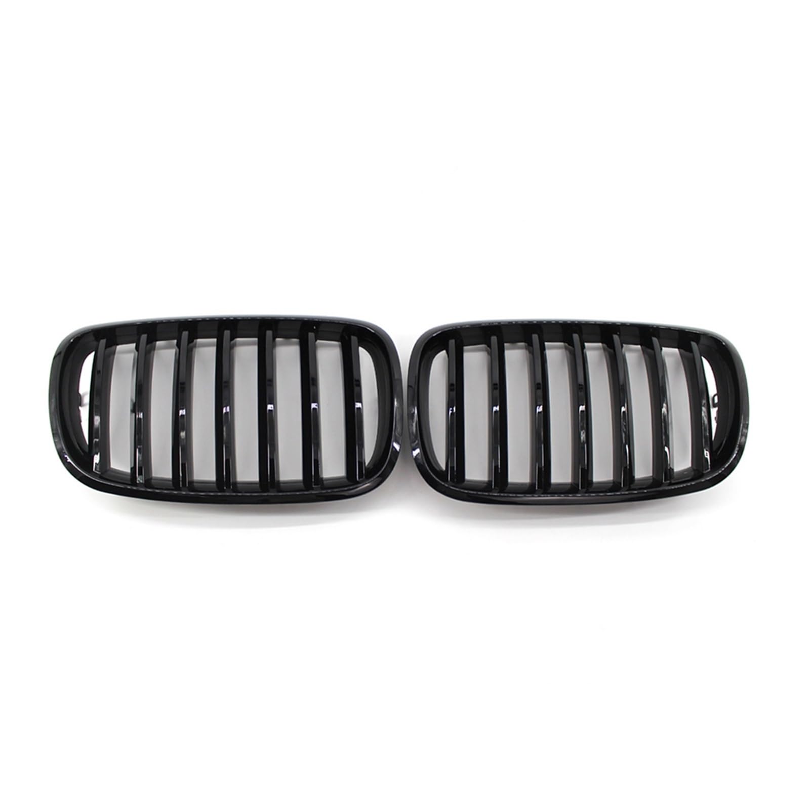 Parachoques delantero rejilla para X5 E70 y X6 E71, par de parillas de riñón dobles 7