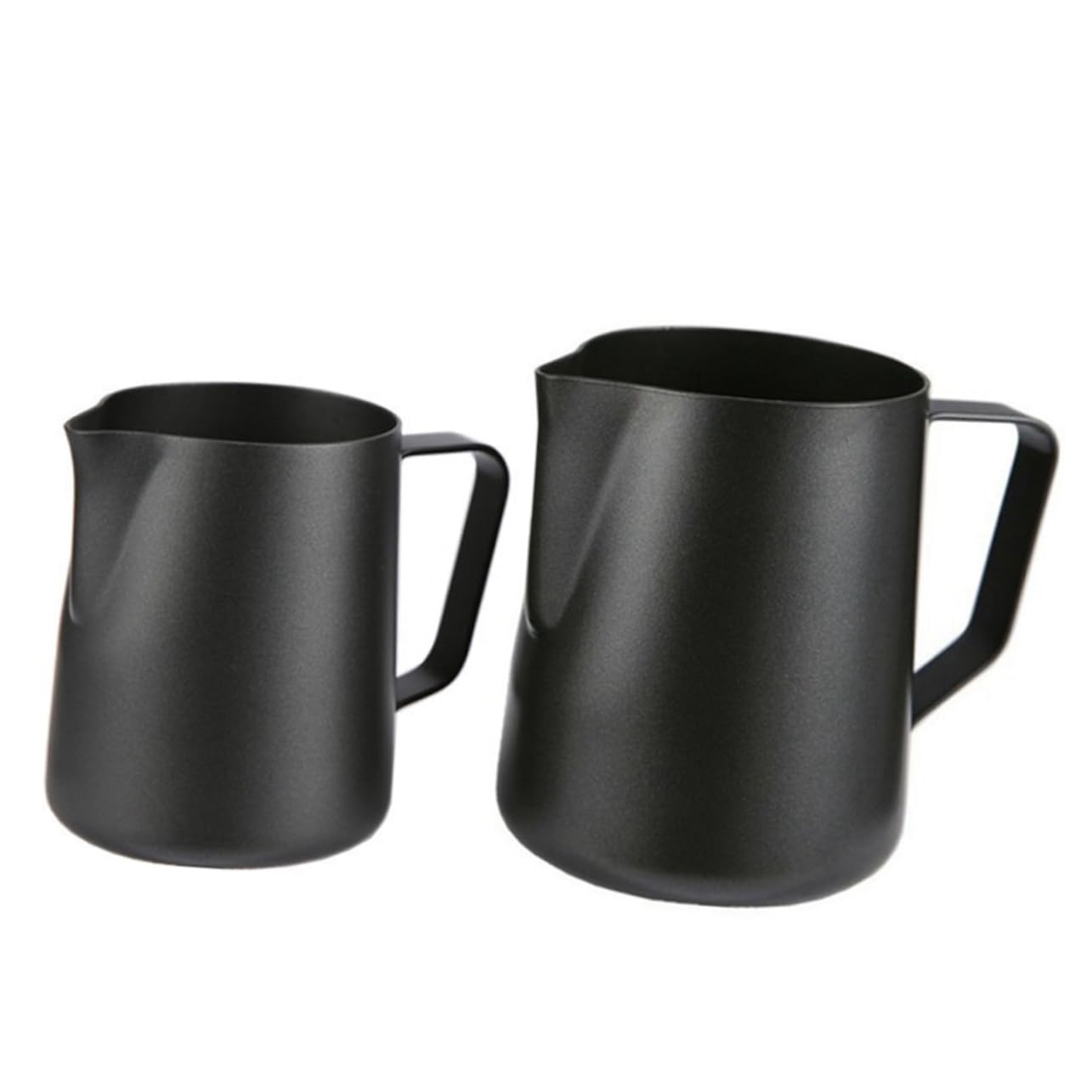 Ciieeo Stainless Steel Milk Frothing Pitcher for Latte Art Cappuccino Macchiato Elegant Design Non Stick Surface for Coffee Lovers and Home