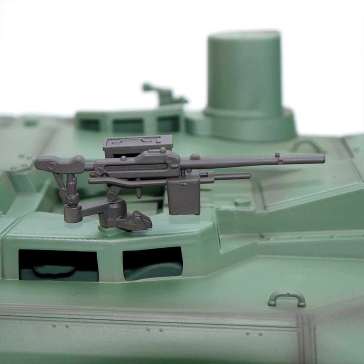 France H2408 Leclerc Char RC, 1/16 Réservoir RC Tank, 2.4G Char Télécommandé Réservoir Militaire Télécommandé avec Lumières Son Simulation de Recul, Jouet Version de Base