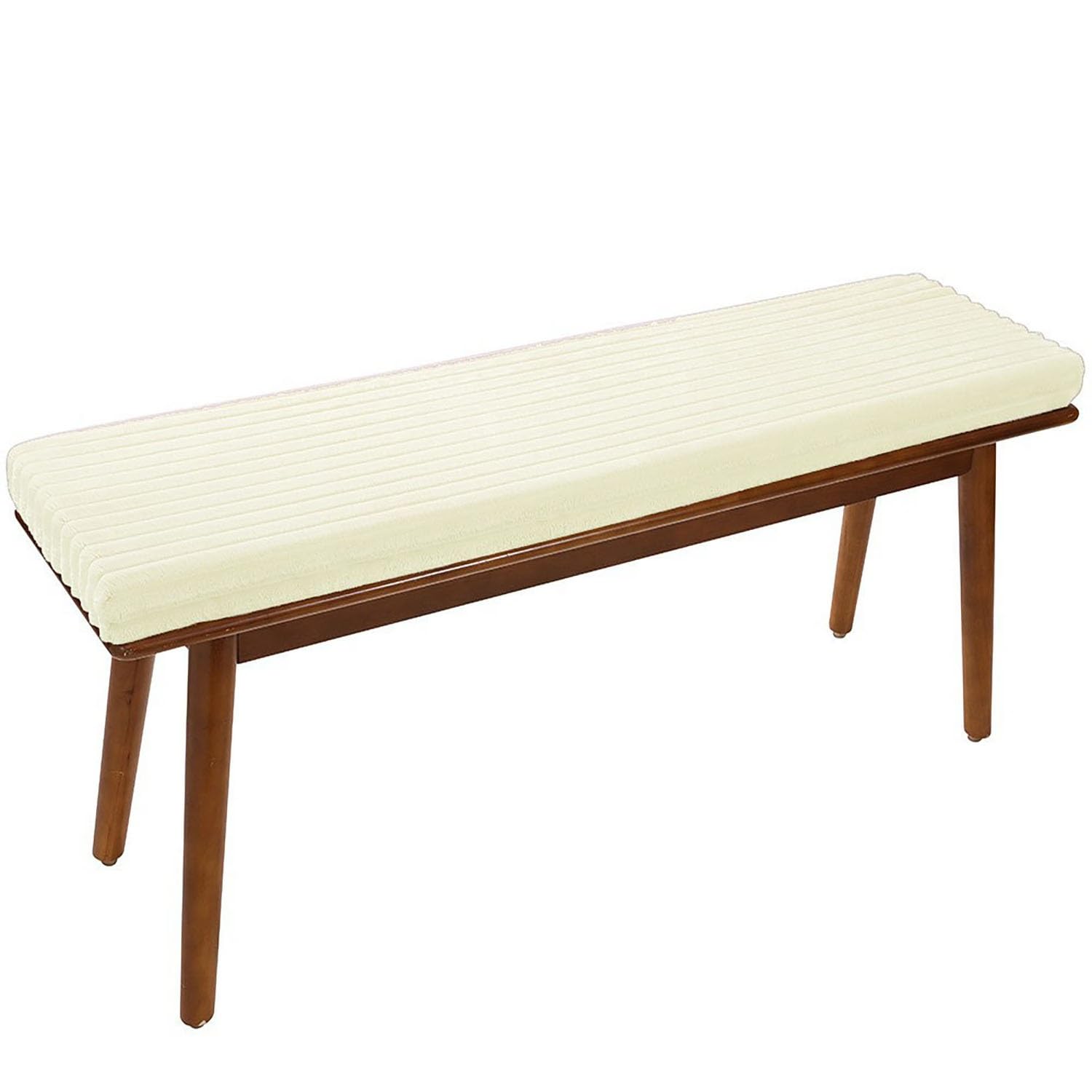Coussin de banc de salle à manger 200x40 amovible et épais pour intérieur