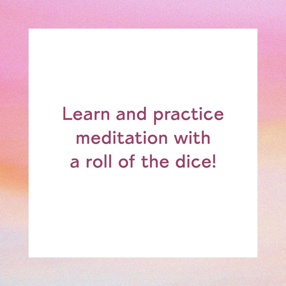 Meditation Dice: Six Dice—Thousands of Possible Combinations!