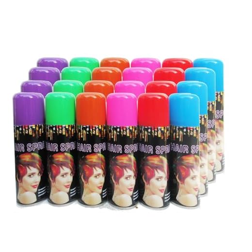 Can i have hair dye in checked luggage Generic Temporary Hair Color Spray Set