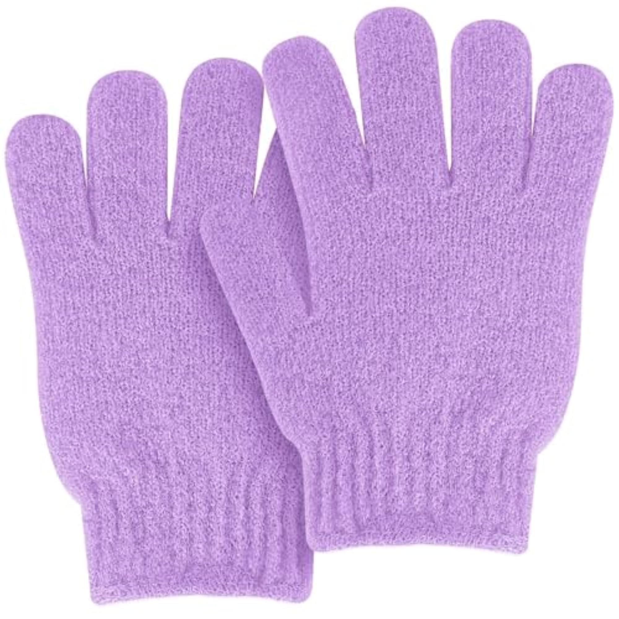 Bath Glove 2PCS Loofah Sponge Exfoliating Body Scrubber