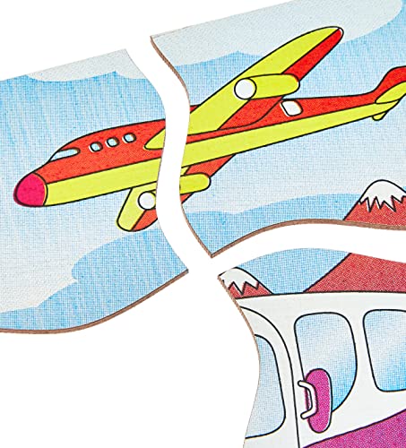 Carlu Brinquedos - Quebra-Cabeça, 4+ Anos, 16 Peças, Color Multicolorido, 1193
