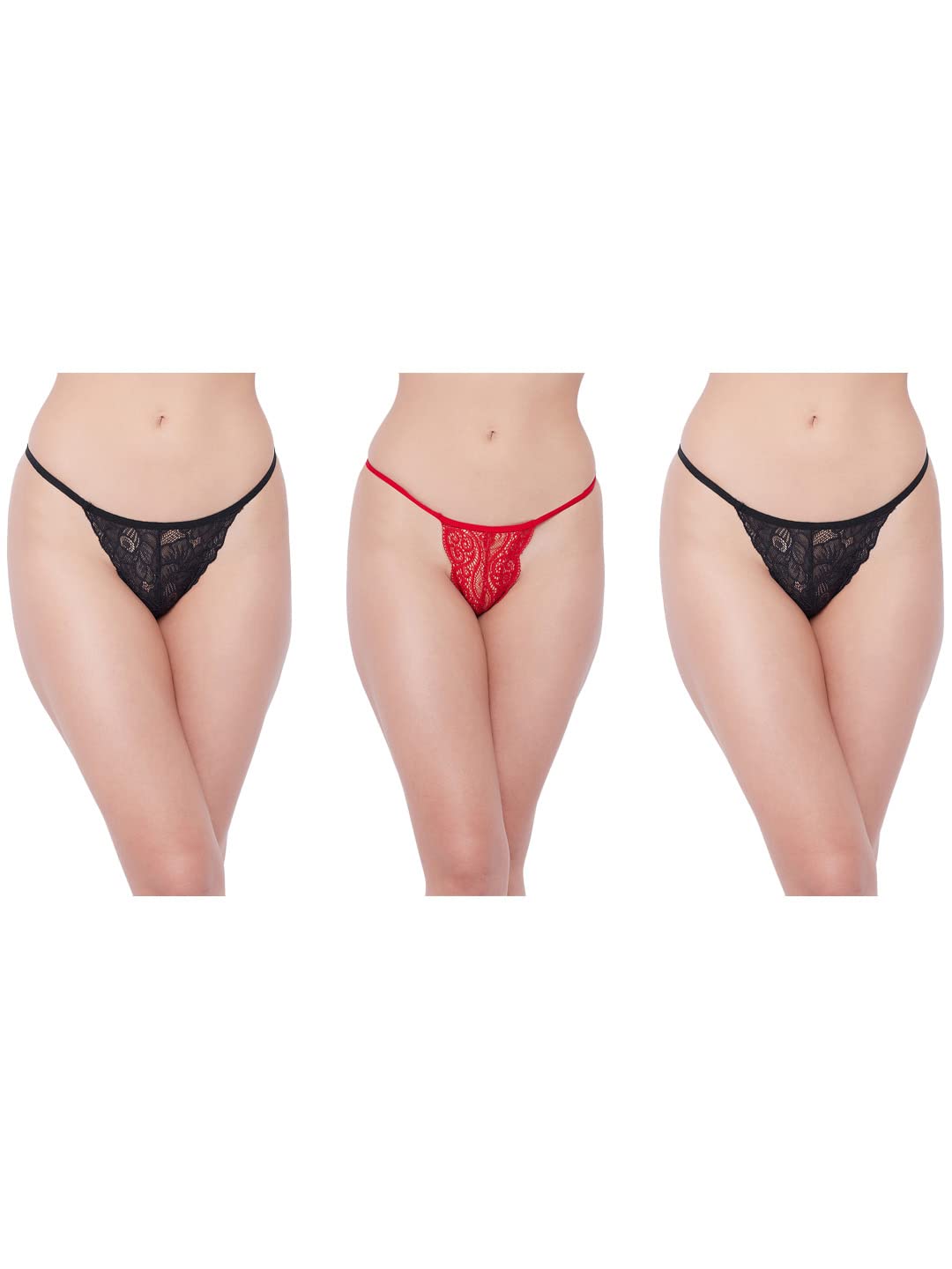 zerokaata Briefs for Women Combo Pack of 3 | Lace Underwear for Women (4092)-picture-10