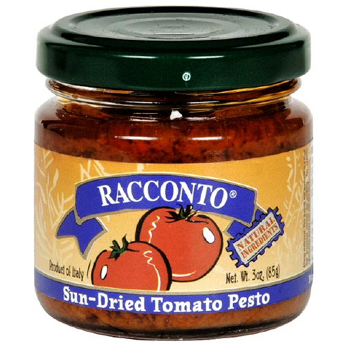 Racconto Pesto, Sun Dried Tomato, 3-Ounce Packages (Pack of 6)