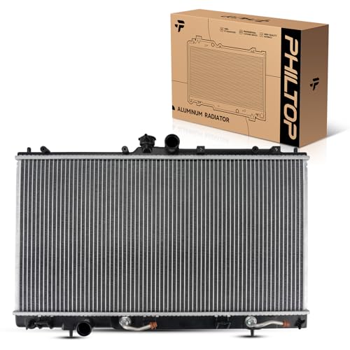 Image of PHILTOP Aluminum Car Replacement Radiator Compatible with 2003-2006 Lancer 2.0L, 2002 2007 Lancer CU2448