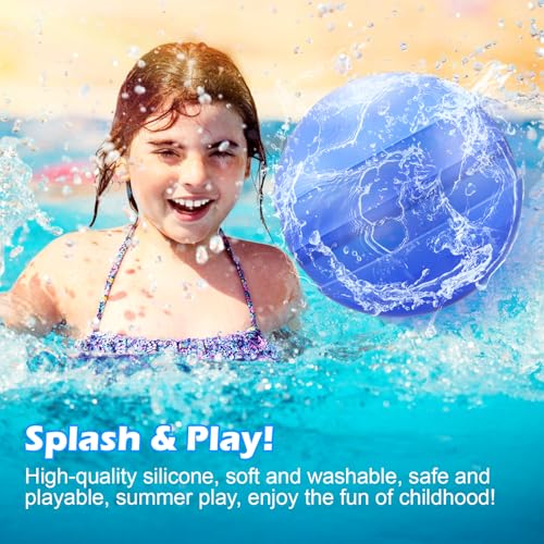 CloudValley Reusable Silicone Water Balloons 12 Pcs Self-Sealed Quick Fill - image 4