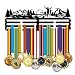 SUPERDANT Porte Medaille de Hockey sur Glace 5 rangée 20 Crochets Porte Médaille en Métal pour Récompenses Sportives Support Medaille pour Médailles de Course 40x25cm SUPERDANT Porte Medaille de Hockey sur Glace 5 rangée 20 Crochets Porte Médaille en Métal pour Récompenses Sportives Support Medaille pour Médailles de Course 40x25cm