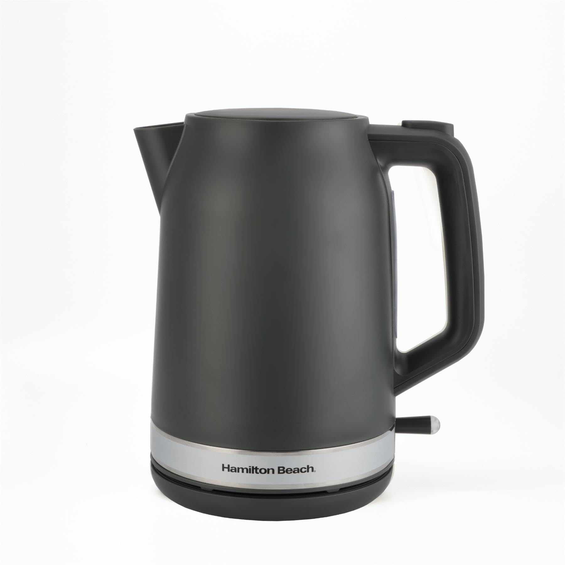 Hamilton Beach Unisex Charcoal Ella 1.7L Matte Kettle