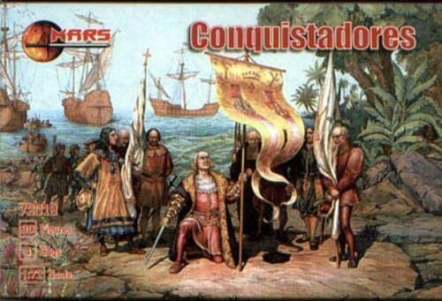 Mars Figures 72019-1/72 Conquistadores, kit de modelo de plástico a escala