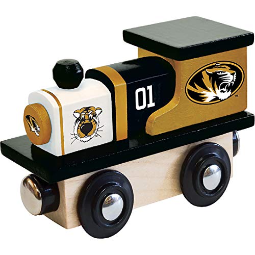 Image of MasterPieces Wood Train Engine - NCAA Missouri Tigers - Officially Licensed Toddler & Kids Toy