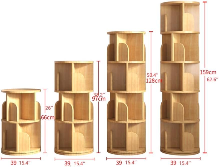 Étagère rotative bois massif au salon pour optimiser vos angles