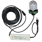 Hydro Glow DS100 100W/120VAC Underwater Dock Light - Green Sinking Style