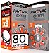 Produktbild 80 Batterien für Hörgeräte Rayovac Extra 13. - 10 Blister à 8 Batterien