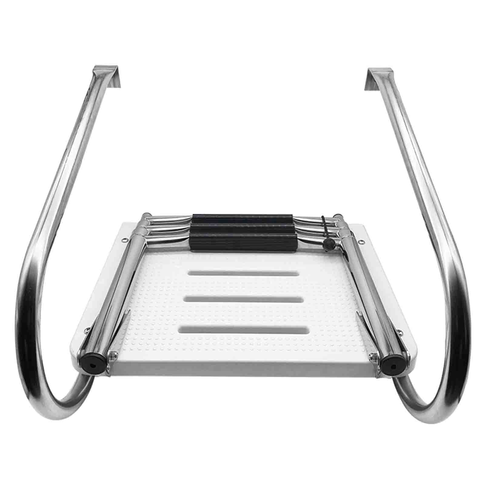 Échelle de plongée pour bateau robuste et pliable avec système télescopique