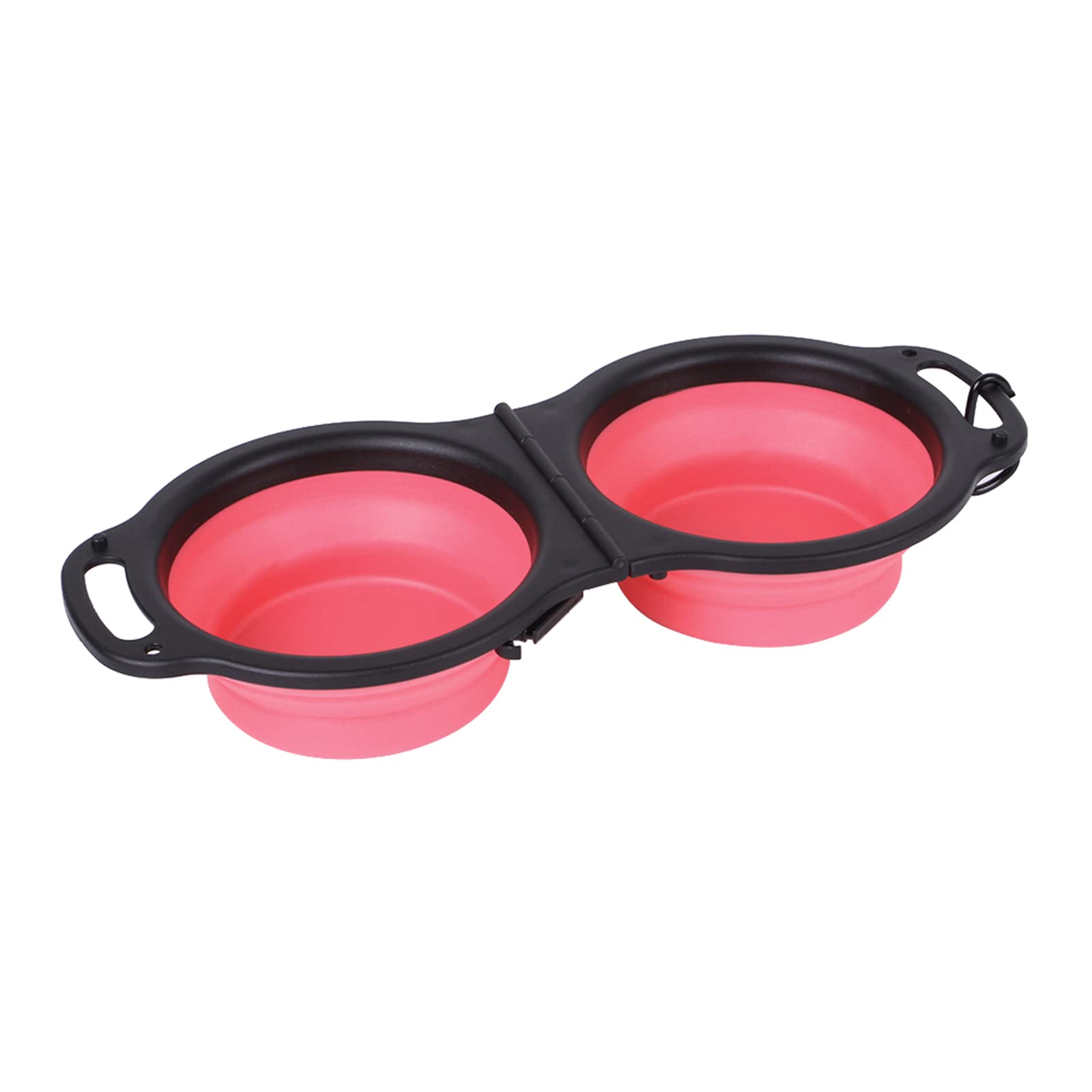 Mllepjdh Portable Folding Silicone Dog Bowl Portable Travel Feeding Watering Dish Pet Food Container Bowl Accessories Foldable Dog Bowls for Travel