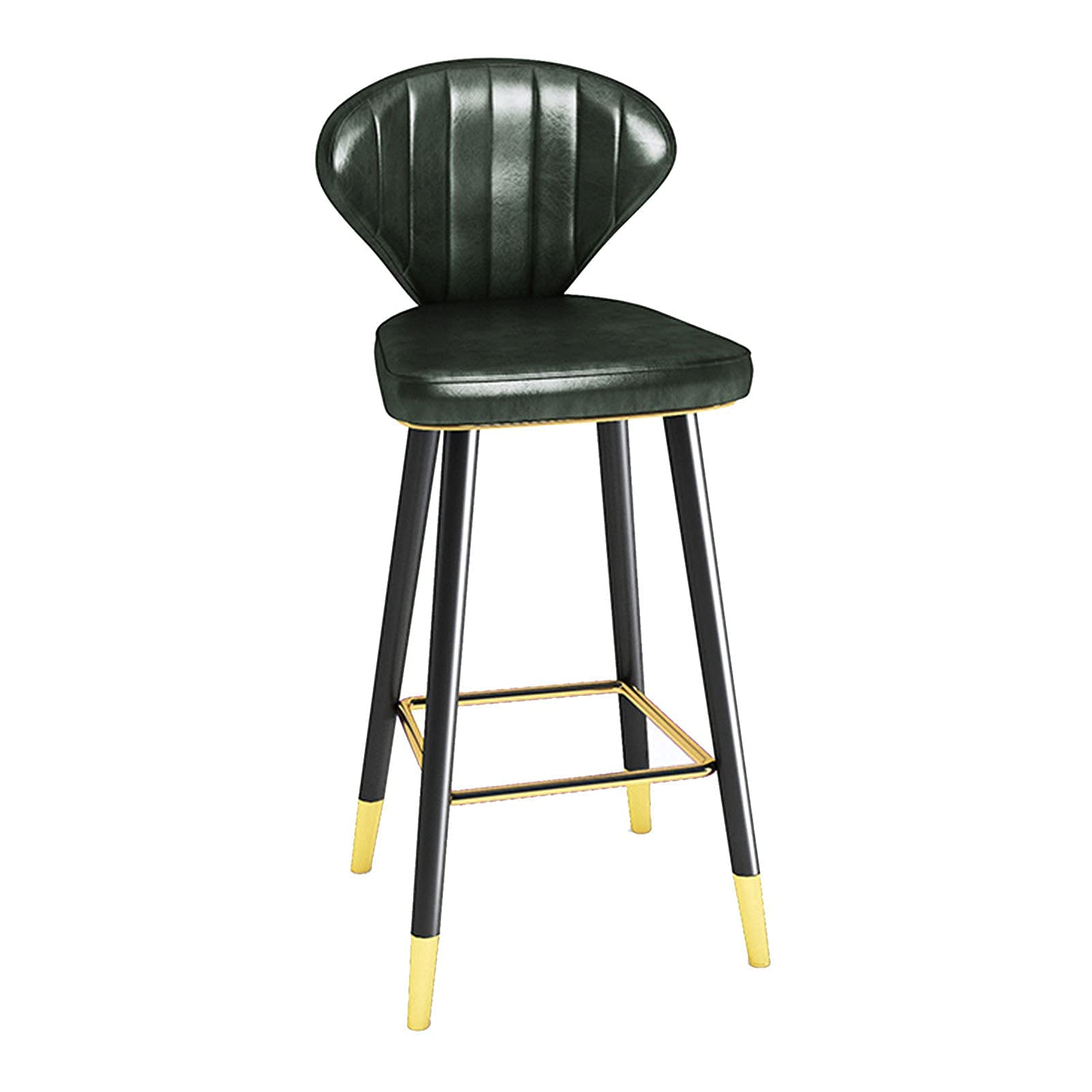 Tabourets de bar de 65cm MU pour soulager le dos avec dossier et repose-pieds intégrés