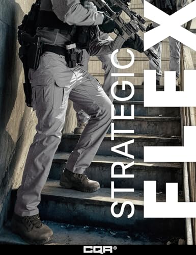 Image of CQR Men's Flex Ripstop Tactical Pants, Water Resistant Stretch Cargo Pants, Lightweight EDC Hiking Work Pants