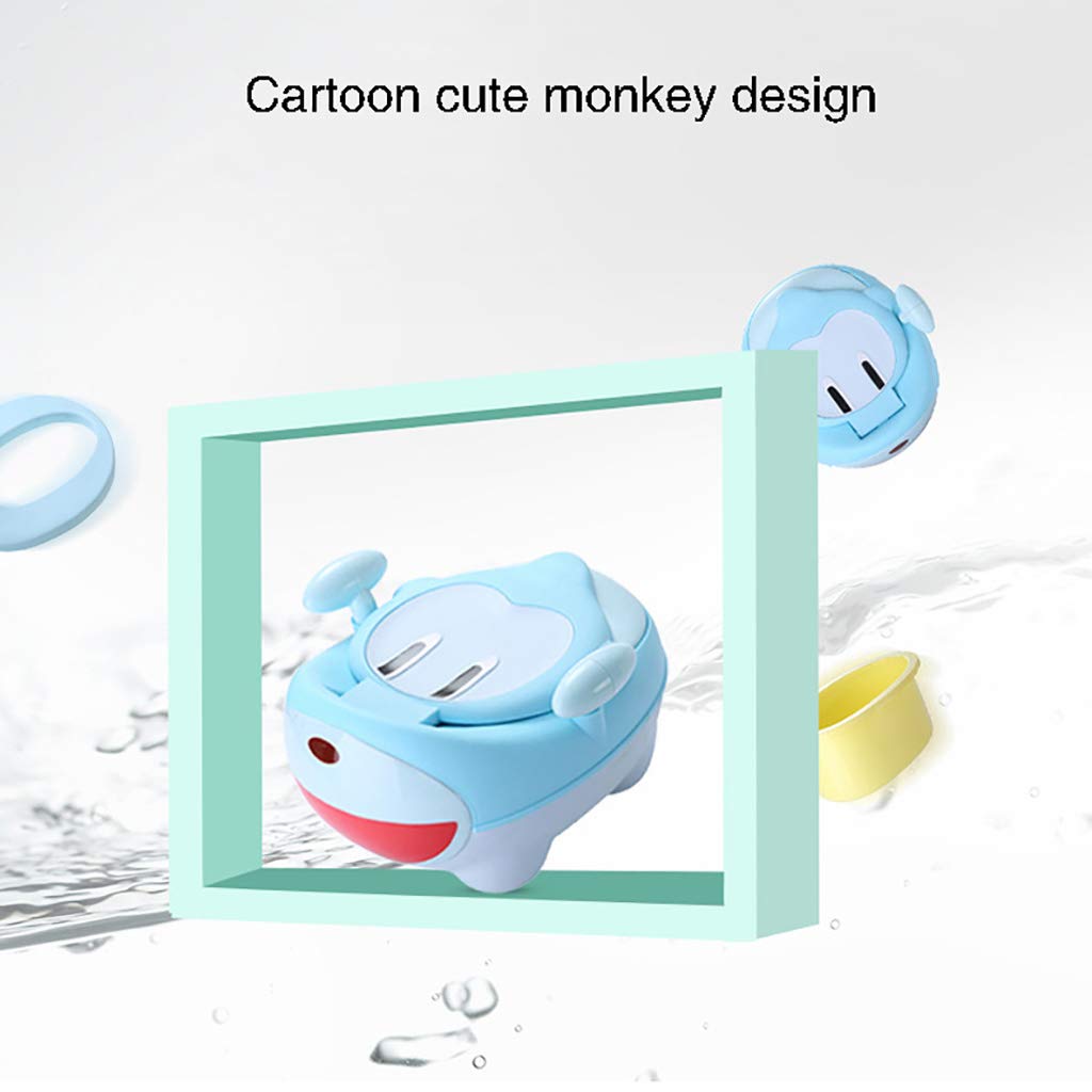 Vasino da Toilette per Bambini, Sedia per vasino per Bambini e Bambine, Design ergonomico Antiscivolo Perfetto per i Bambini Piccoli,Rosa
