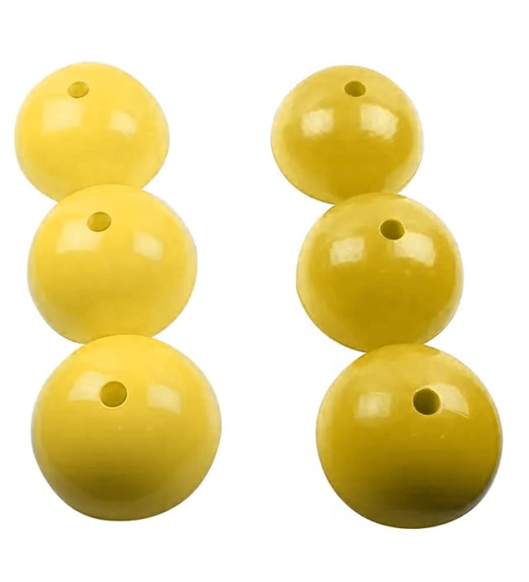 Lot de 4 bâtons de Slalom pour entraînement de Vitesse d'agilité de Football (Lot de 4)