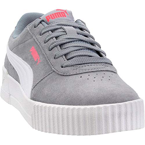Image of Puma Carina 2.0 Synthetic Leather Lace Up Women's Sneakers