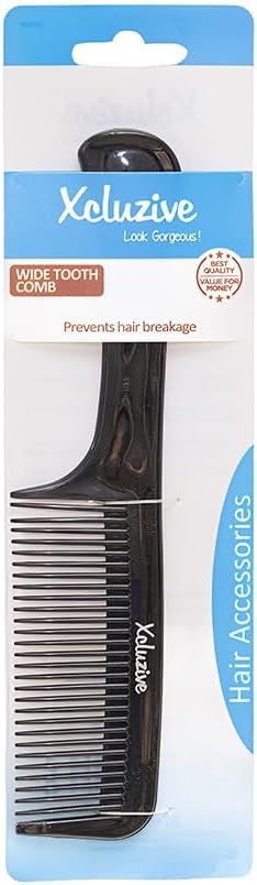 Xcluzive Wide Tooth Comb, Assorted