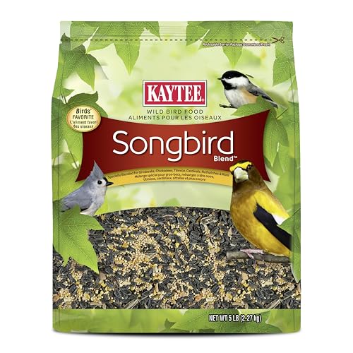 Kaytee Wild Bird Songbird Blend Bird Seed, 5 Pound