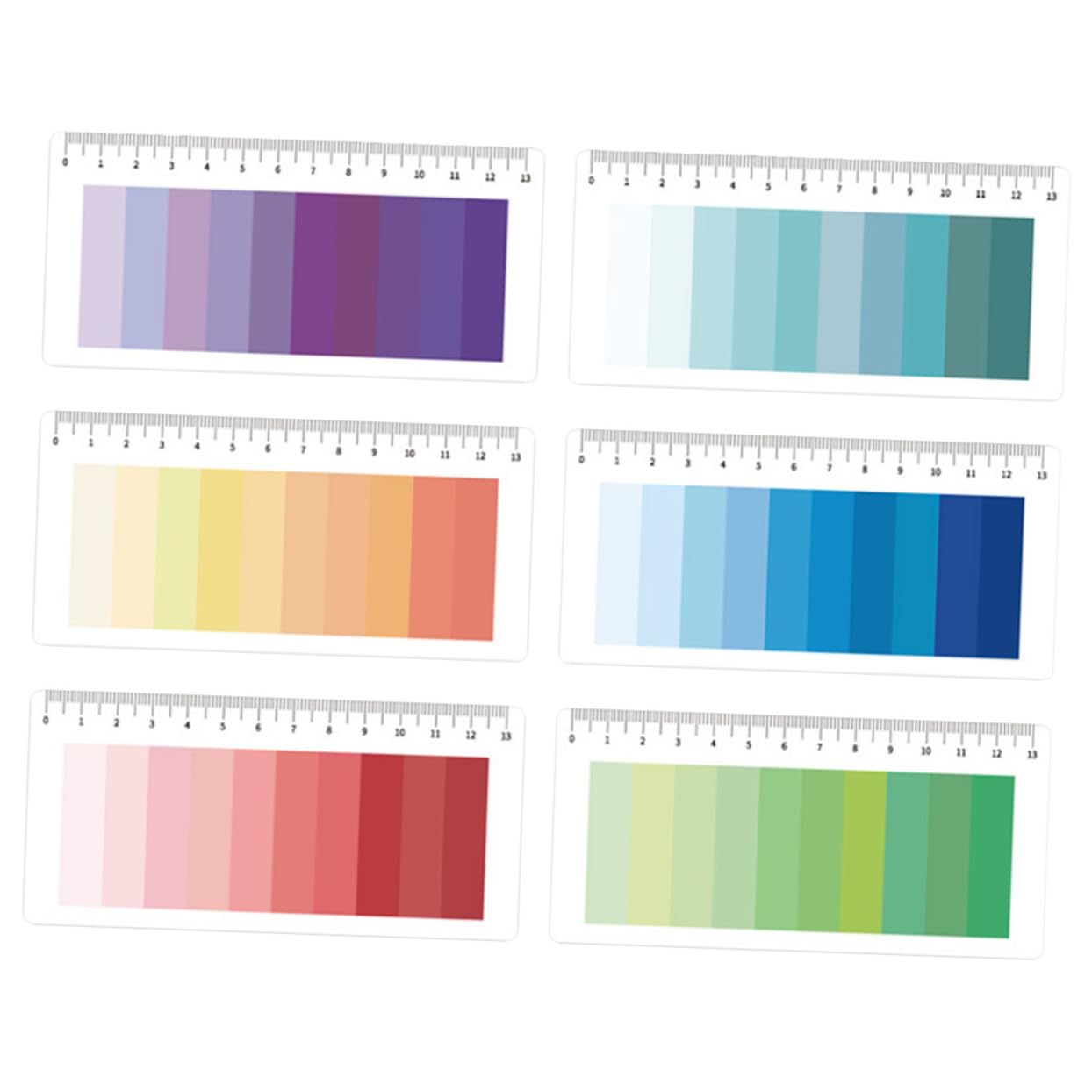 HOMSFOU 12 Sätze Praktische Haftmarker Pastellfarben Selbstklebende Index Tabs für Büro und Zuhause Transparente Notizzettel für Einfache Organisation und Kennzeichnung