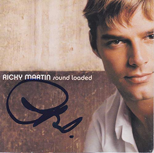 Ricky Martin signed Sound loaded cd