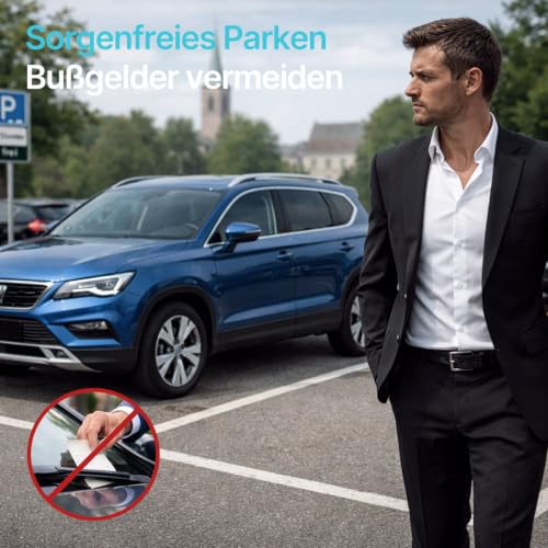 Parkturon Elektronische Parkscheibe mit Zulassung, Automatische Parkscheibe – Ansicht 4