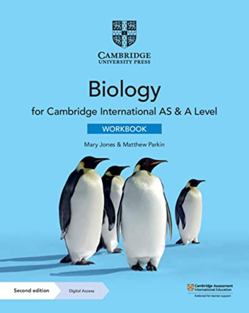 Cambridge International AS & A Level Biology Workbook with Digital Access (2 Yea