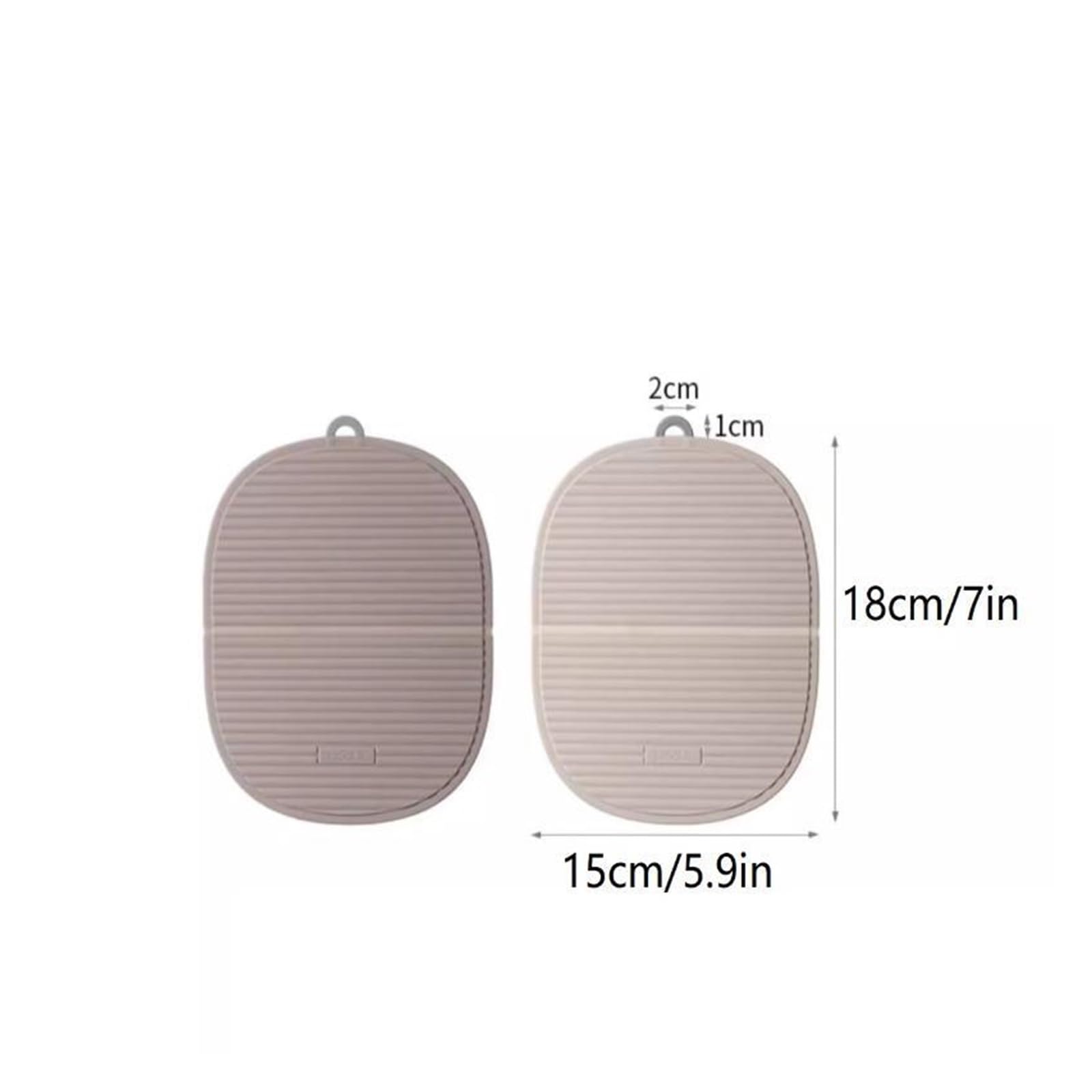 Dessous de plat en silicone pour casseroles chaudes, protecteurs de comptoir résistants à la chaleur, dessous de verre pliables
