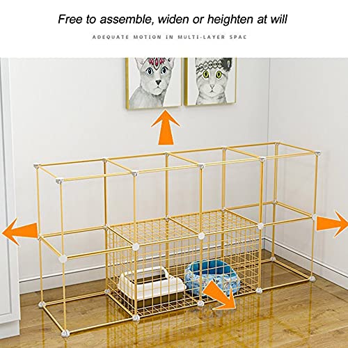 Cage pour chat pliable et robuste pour securiser deux animaux - 5